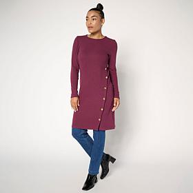 Colleen Lopez Sweater Knit Drama Top