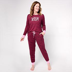 Comfort Code Brushed Ultra Knit Jogger PJ Set