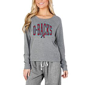 Concepts Sport Mainstream Ladies Knit Long Sleeve Top - Diamondbacks