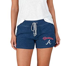 Concepts Sport Mainstream Ladies Knit Short - Braves