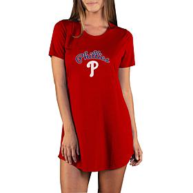 Concepts Sport Marathon Ladies Knit Nightshirt - Phillies