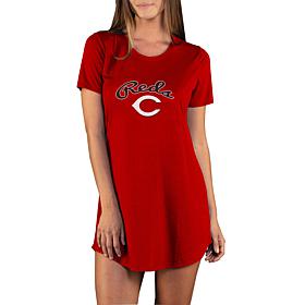 Concepts Sport Marathon Ladies Knit Nightshirt - Reds