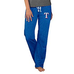 Concepts Sport Quest Ladies Knit Pant - Rangers