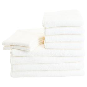 Concierge Collection 100% Turkish Cotton Quick-Dry 10pc Towel Set 