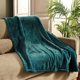 Concierge Collection Faux Fur Throw