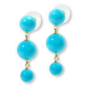 Connie Craig Carroll Jewelry Gwynnie Gemstone Bead Drop Earrings
