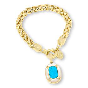 Connie Craig Carroll Jewelry Hailey Mother-of-Pearl Charm Bracelet