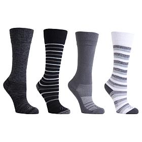 Copper Life 4-pack Infrared and Ultraguard Wide Over-the-Calf Socks