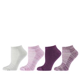Copper Life 4-Pair Unisex Ankle-Length Compression Socks