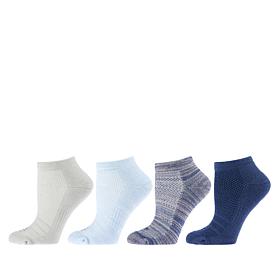 Copper Life 4-Pair Unisex Ankle-Length Compression Socks