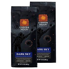 Copper Moon 2-pack Dark Sky Dark Roast Ground Coffee Auto-Ship®