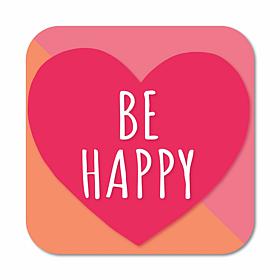 Courtside Market 12"x12" Be Happy Candy Hearts ArtBoard