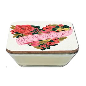 Courtside Market Be Mine II 6.5x6.5 Artboard Lid & 20oz Candle Set