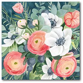 Courtside Market Blooms I 16 x 16 Canvas Wall Art