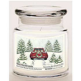 Courtside Market Candle w/ Essential Oils + Lid-Tree Farm Tradition II