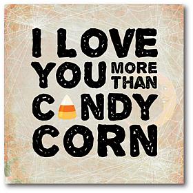 Courtside Market Candy Corn 16"x16" Canvas Wall Art