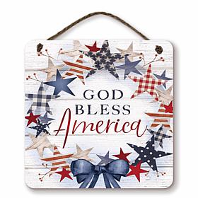 Courtside Market Celebrate 250 God Bless America 12x12" Artboard 