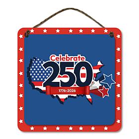 Courtside Market Celebrate 250 USA Overlay II 12x12" Artboard