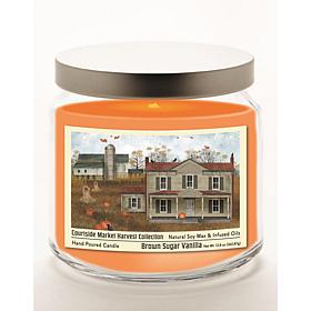 Courtside Market Harvest Pumpkin Brown Sugar Vanilla Soy Wax Candle