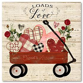Courtside Market Loads of Love 24x24 Canvas Wall Art