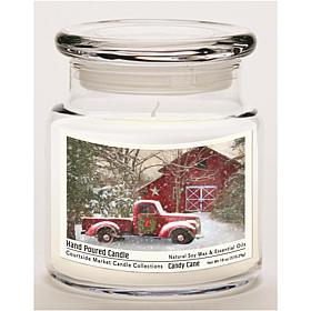 Courtside Market Soy Candle w/ Essential Oils + Lid - Barn with Truck