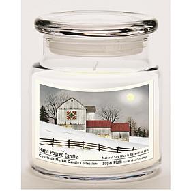 Courtside Market Soy Candle w/ Essential Oils + Lid - Quilted Barn