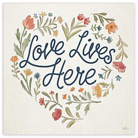 Courtside Market Spiced Petals VII 30x30 Canvas Wall Art