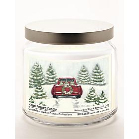 Courtside Market Tree Farm Tradition II Infused Soy Candle In Glass