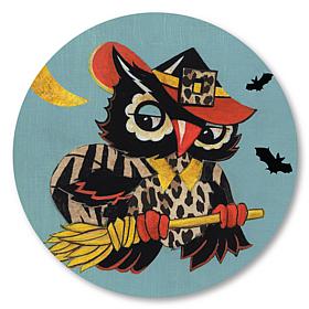 Courtside Market Trick or Treat 15"x 15" Circular Panel
