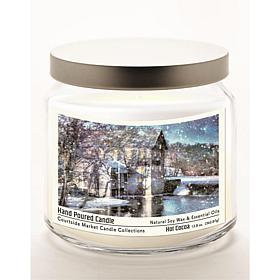 Courtside Market Winter Wonderland Infused Soy Candle in Glass Jar