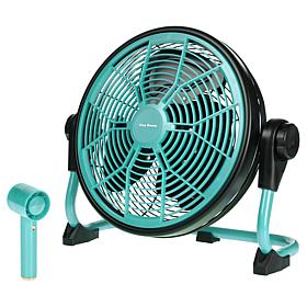 Cozy Breeze Rechargeable Water-Resistant 12 Floor Fan