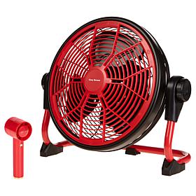 Cozy Breeze Rechargeable Water-Resistant 12 Floor Fan