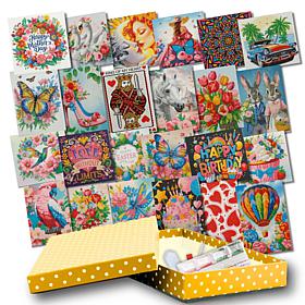 Craft Buddy Crystal Art Spring and Easter Card-Making Kit