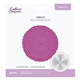 Crafter's Companion 8" Circle Nesting Die
