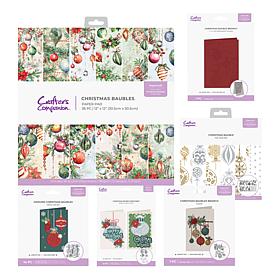 Crafter's Companion Christmas Ornaments Papercraft Set