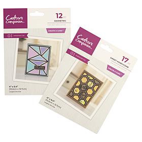Crafter's Companion Geometric Create-A-Card Patchwork Dies