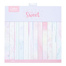 Crafters Companion Life is Sweet 12"x12" Paper Pad