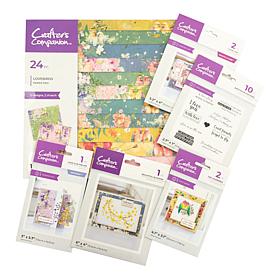 Crafter's Companion Lovebirds Papercraft Kit