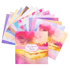 Crafter's Companion My Special 12" x 12" Pearl Papers Box - 120 Sheets