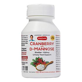 Cranberry with D-Mannose - 30 Capsules