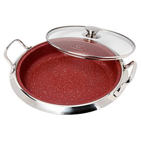 Curtis Stone 12" DuraPan+ Nonstick Stainless Steel Multipurpose Pan