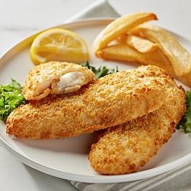 Curtis Stone 20ct 3.5oz Lemon Flavor Breaded Cape Hake Filets AS