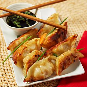 Curtis Stone 50-Count Pork & Chicken Potstickers Auto-Ship®