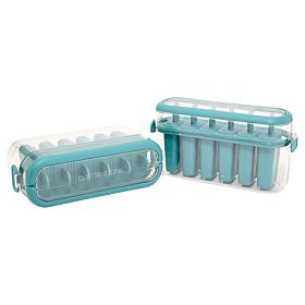 Curtis Stone 6-Cavity Popsicle Trays - Set of 2