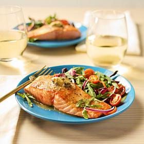 Curtis Stone 8-count 6 oz. Faroe Island Salmon Filets - Auto-Ship® 3/2