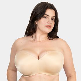 Curvy Couture Smooth Strapless Multi-Way Bra