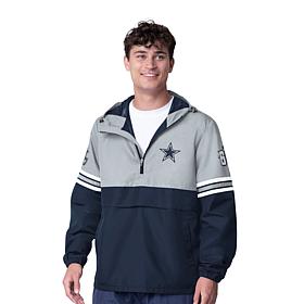 Dallas Cowboys Men's Batter Up Hooded Pullover Jacket
