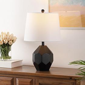 Danilo 19.5" Black Resin Table Lamp