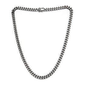 Dante Men's Stainless Steel 8mm Miami Cuban Chain