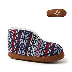 Dearfoams Infant Baby Bear Warm Up Bootie Slipper